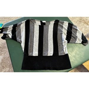 Maurice’s sweater with dolman sleeves